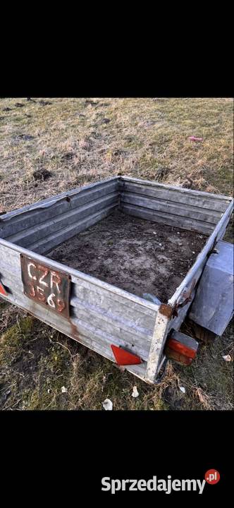 Przyczepka samochodowa do remontu łódzkie Dworszowice Pakoszowe