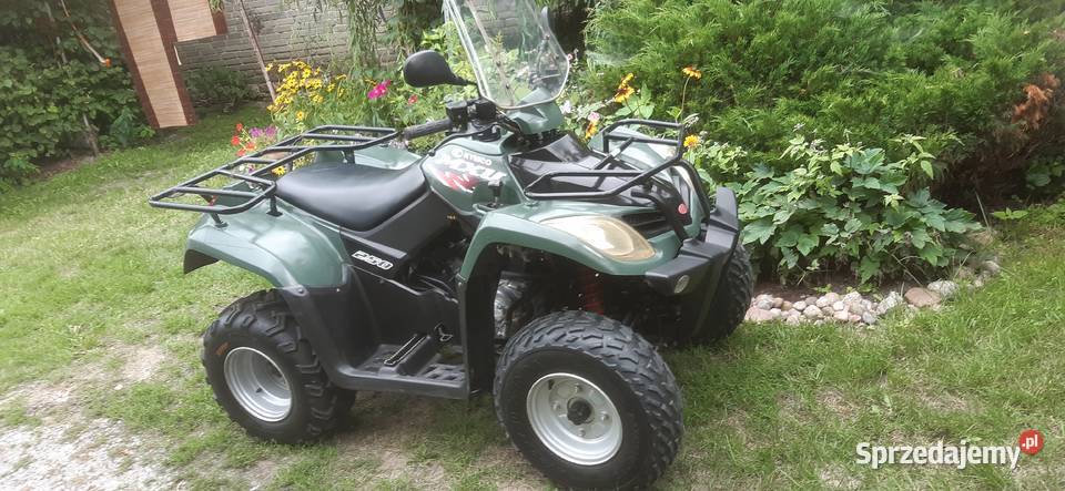 KYMCO MXU 250cc HOML6e na AMB1B NISKI PRZEBIEG sprzedam