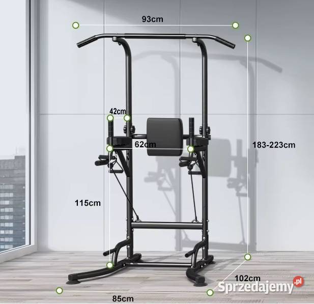Wielofunkcyjny drążek stacjonarny Pull Up Bar Sprzęt do ćwiczeń Siedlce