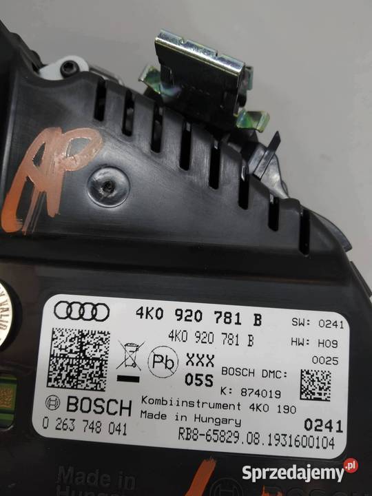 LICZNIK 4K0920781B 0263748041 20 D HYB 163 Audi świętokrzyskie