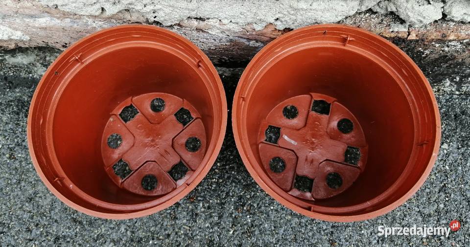 Doniczki produkcyjne śr 11 05L okrągłe Terakota śląskie Siewierz