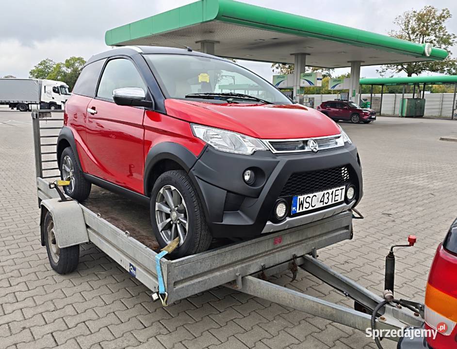 Aixam GT Crossline 2018r na B1 L7e 15 Faktura czerwony Sochaczew