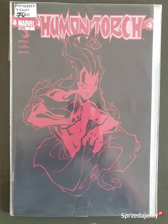 Human Torch A Plague Of Locusts 4 komiksy Marvel Gdynia