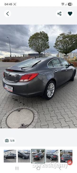 Opel insignia 20 160 osoba prywatna auto krajowe Insignia Włocławek sprzedam