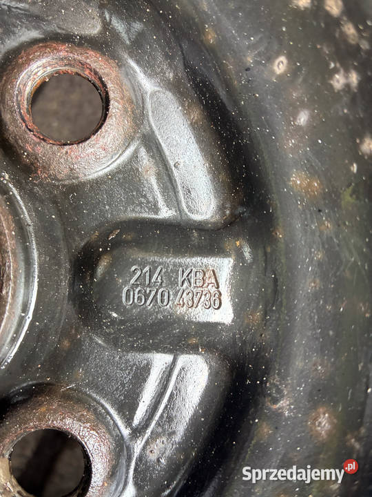 Felgi stalowe Toyota Yaris 4x100 14 na sztuki stalowe Mikołów