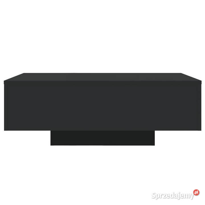 Stolik kawowy z oświetleniem LED czarny 85x55x31 Warszawa