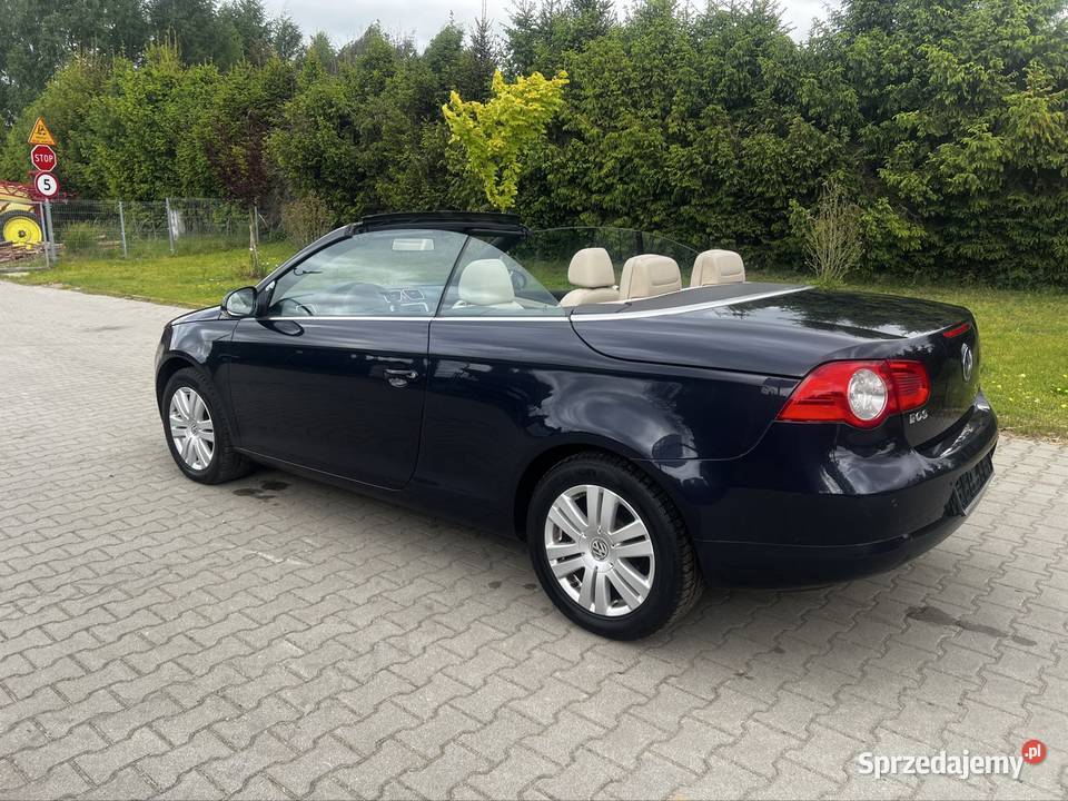 Piękny Vw eos cabrio sztywny dach 16 benzyna Kobylnica