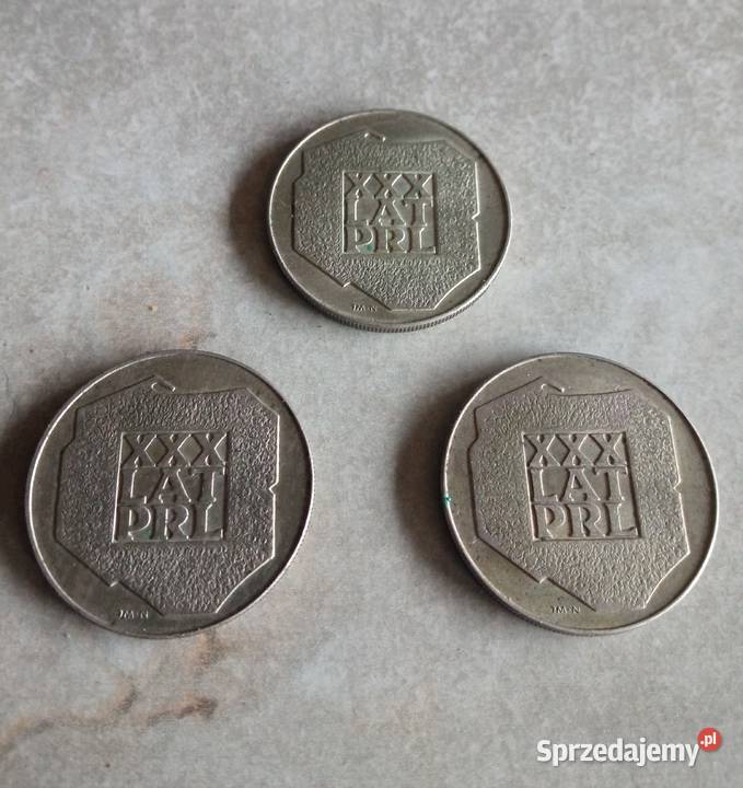 Srebrne monety 200 PRL Czeluścin