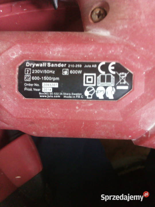 Używana Żyrafa Szlifierka do gipsu Firmy MEEC Szlifierki do gipsu Wrocław