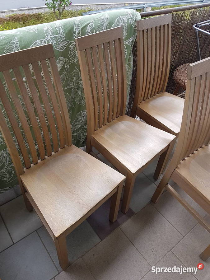 Krzesła dębowe lite małopolskie Kraków