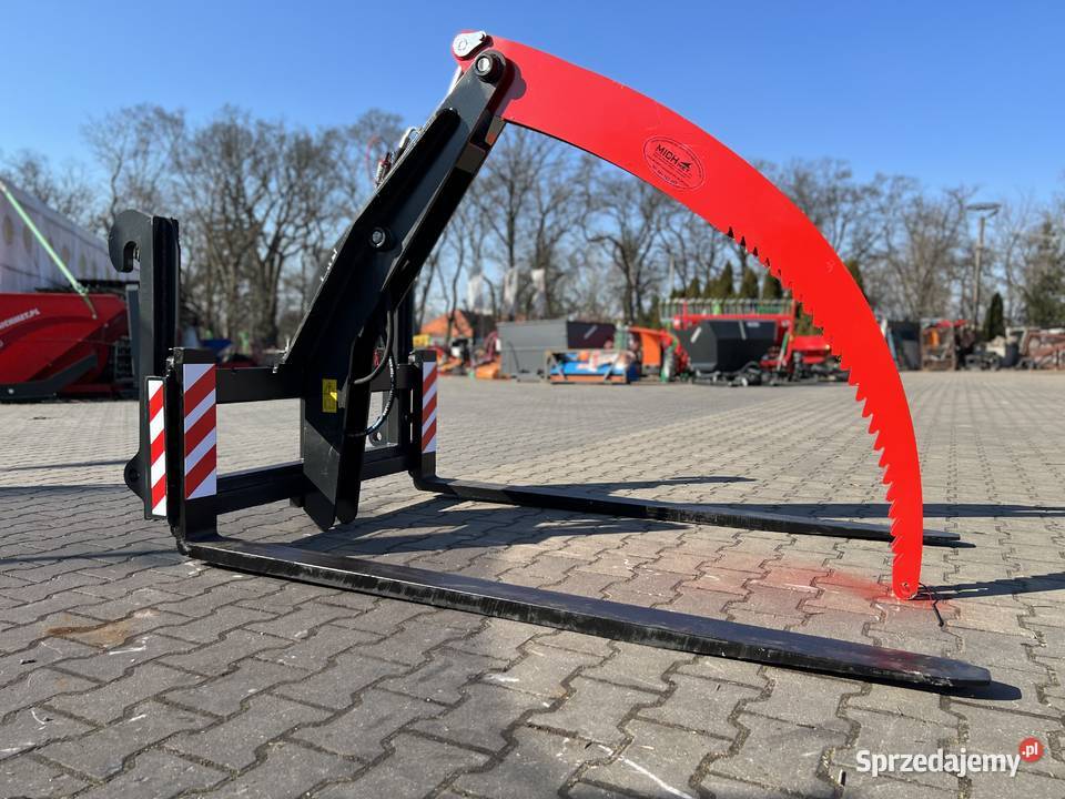 Chwytak docisk ścisk pazur teleskopowy widły 180 łódzkie Kutno