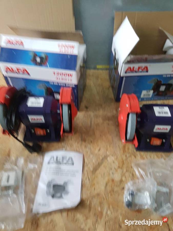 Szlifierka stołowa alfa 1200 wat 150 mm kamień Głogowa sprzedam