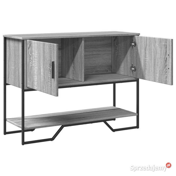 Stolik konsolowy szary dąb sonoma 100x35x745 Warszawa