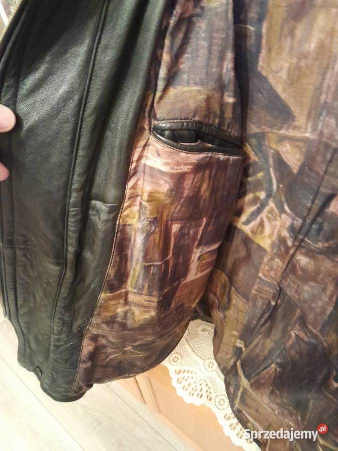 Kurtka skórzana Rozmiar XL łódzkie Konstantki sprzedam