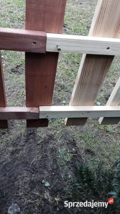 Płotek drewniany ogrodowy Lidzbark-Nadleśnictwo