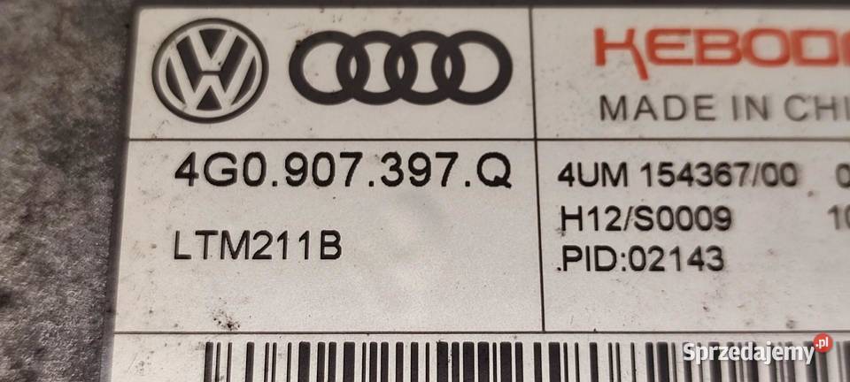 AUDI Q3 8U MODUŁ PRZETWORNICA LAMPY LED