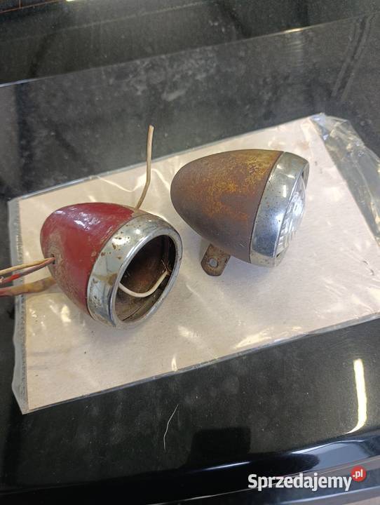 Stara lampa rowerowa wielkopolskie Poznań