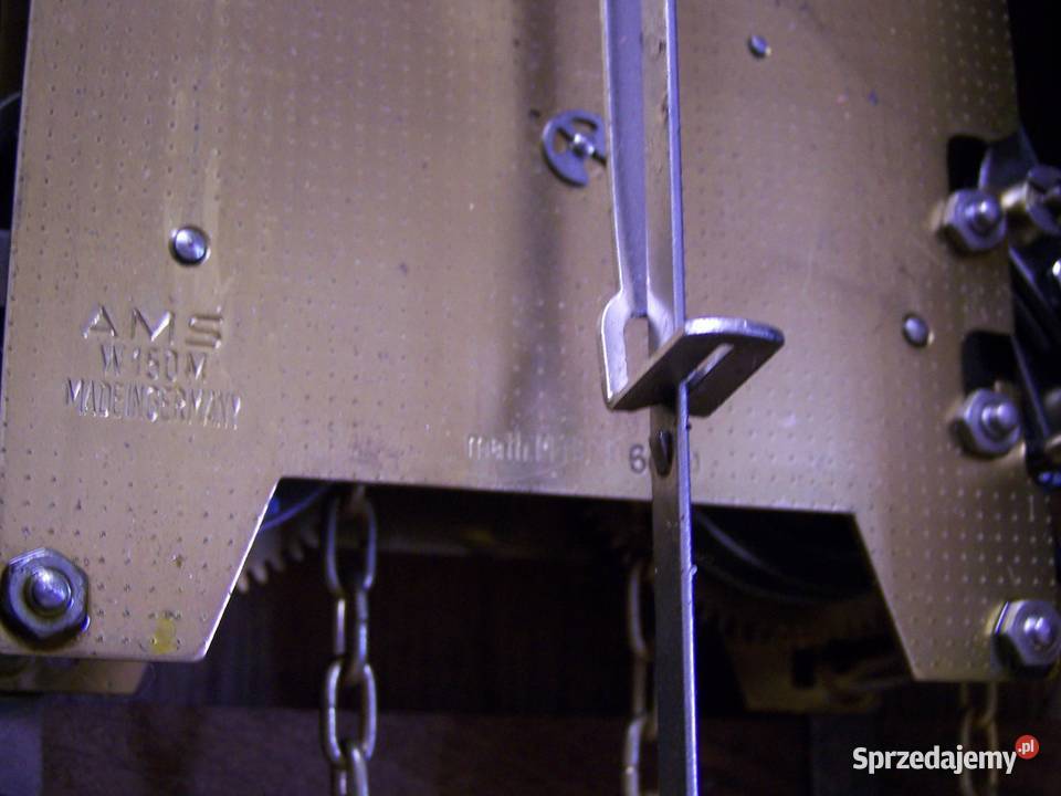 Zegar ścienny wahadłowy z napędem ciężarkowym zachodniopomorskie Koszalin