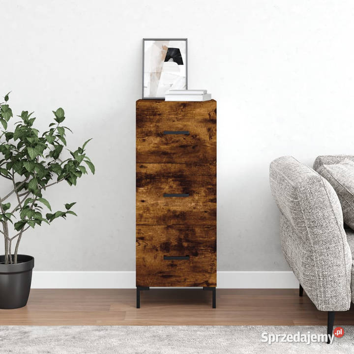 Szafka przydymiony dąb 345x34x90 materiał Warszawa sprzedam