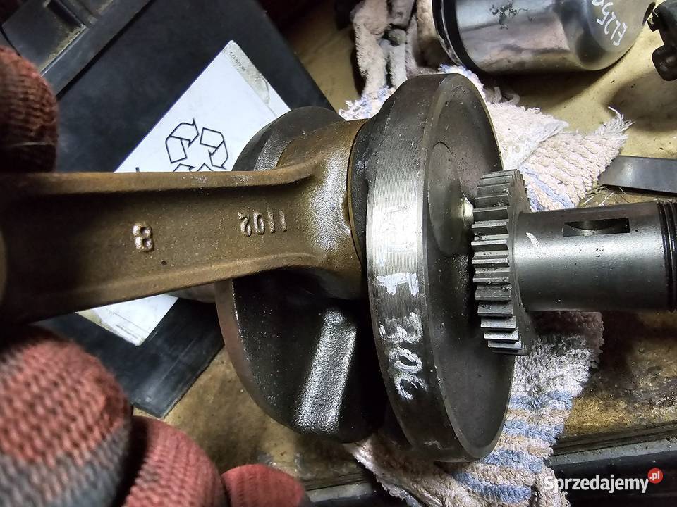 Kawasaki klf 300 wał korbowy korba korbowód Jelenia Góra