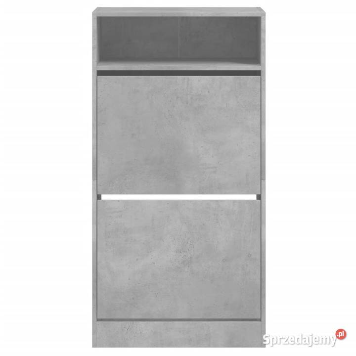 Szafka na buty szarość betonu 60x34x116 WM840018 Warszawa