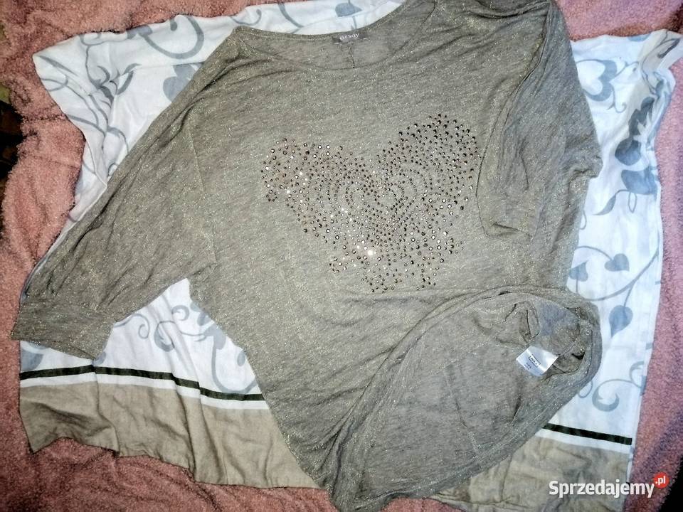 ORSAY nowa beżowozłota Bluzka bluzeczka koszulka wielkopolskie Leszno sprzedam