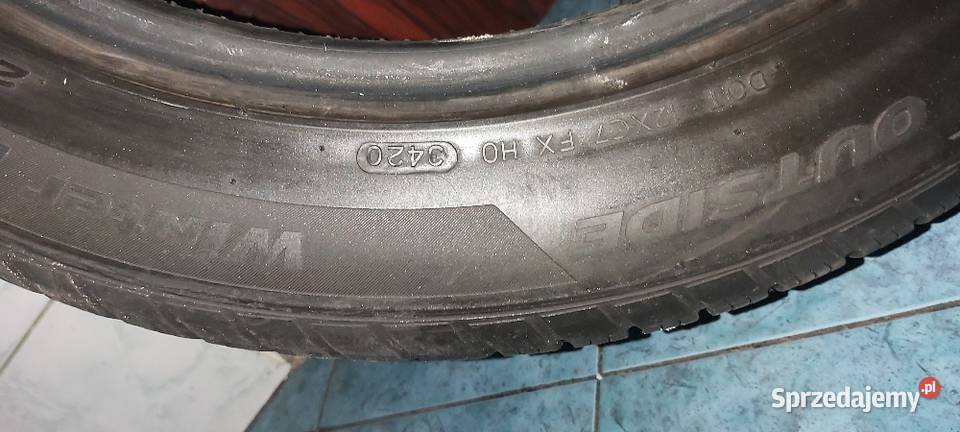 1 opona zimowa 285x45x21 HANKOOK cept evo 2 SUV zima Bydgoszcz