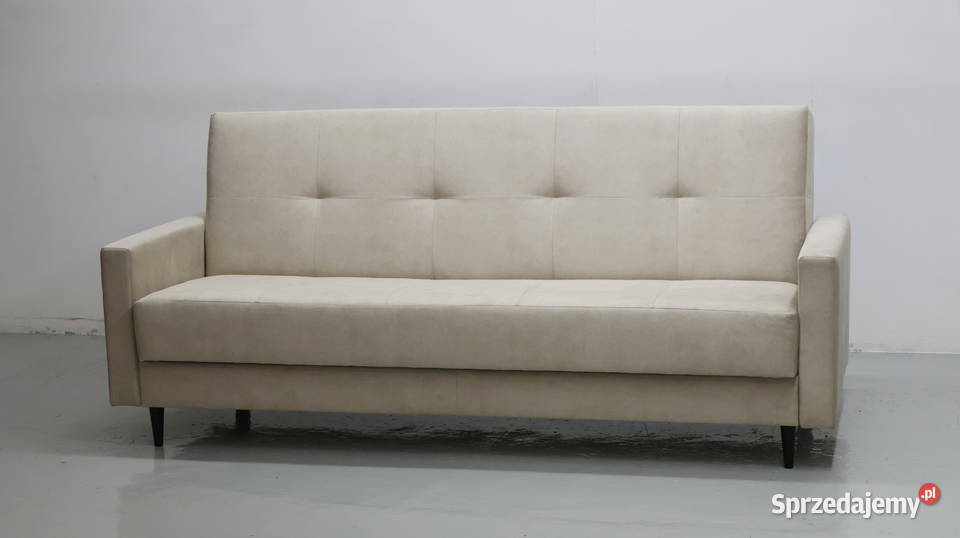 TGy Sofa OSWALD z funkcja spania i pojemnikiem 95cm Poznań
