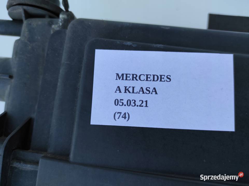 CHŁODNICA WODY WENTYLATOR MERCEDES A KLASA W168 wielkopolskie Nowy Tomyśl sprzedam