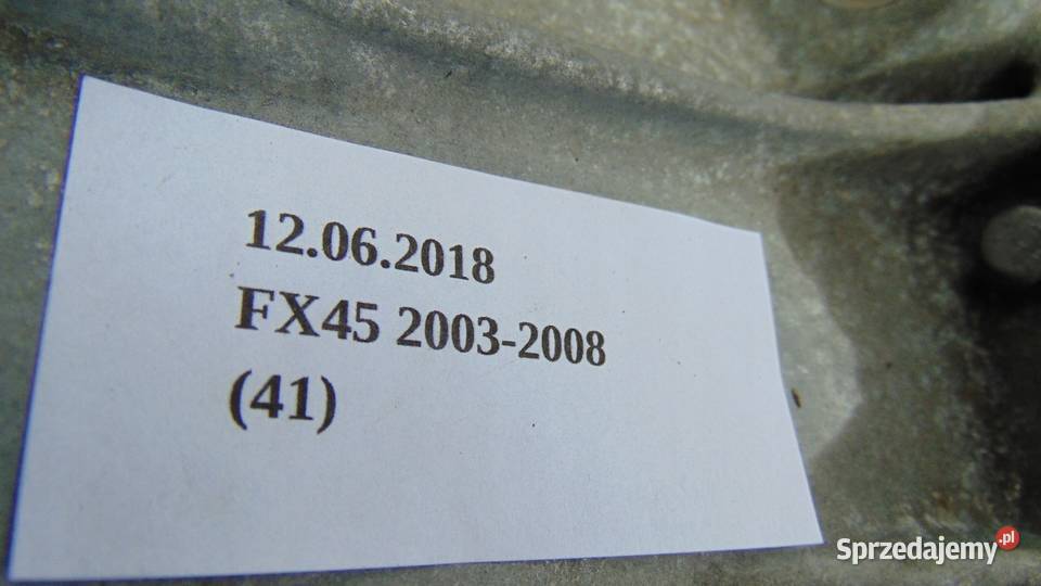SKRZYNIA BIEGÓW INFINITI FX45 90X3E 5433661 osobowe