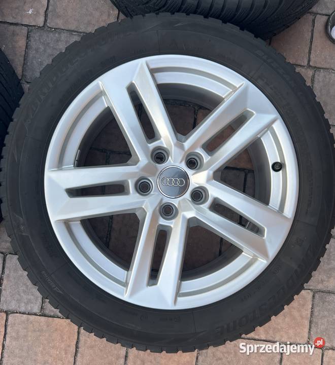 Alufelgi R17 5x112 VW Audi z oponami Bridgestone Łowicz