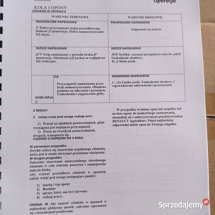 Instrukcja Obsługi RENAULT 11054 10614 Polska