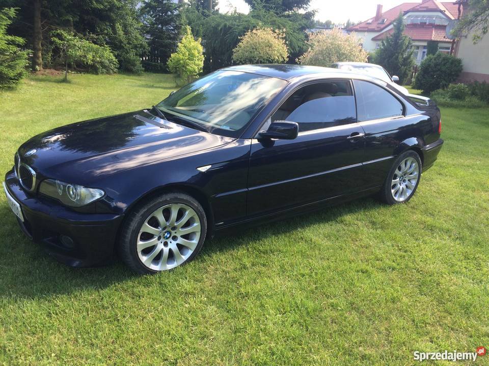 BMW E46 Coupe Lift MPakiet Skóra DVD Navi Kamera Sportowy / Coupe Seria 3 Szczecin