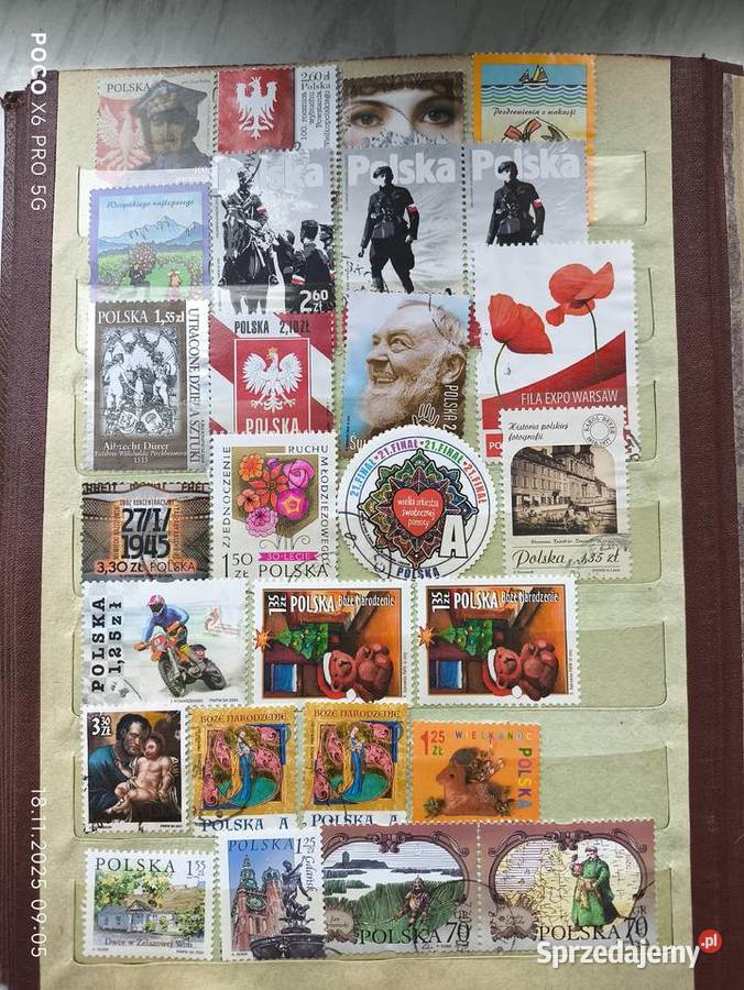 Znaczki polskie Warszawa