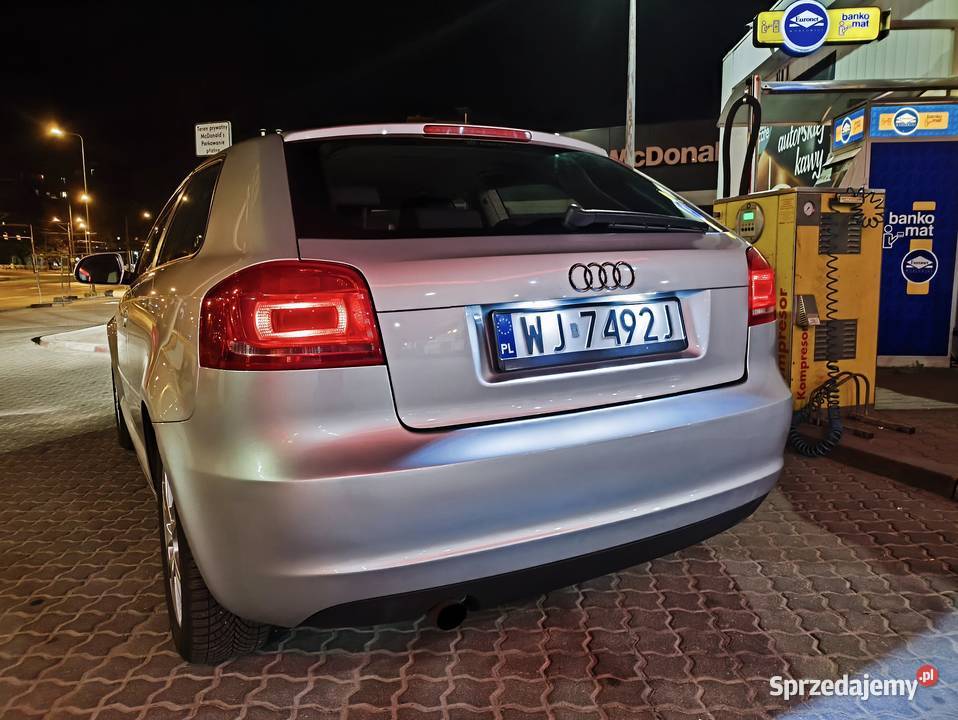 Audi A3 8P 16MPI zadbany serwisowany radio benzyna Bydgoszcz