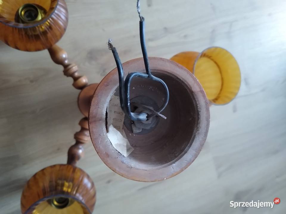 Żyrandol lampa wisząca Bolków sprzedam