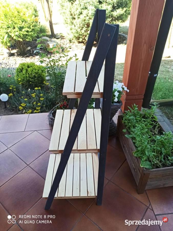 Regał półka na kwiaty zioła podkarpackie Rudnik nad Sanem