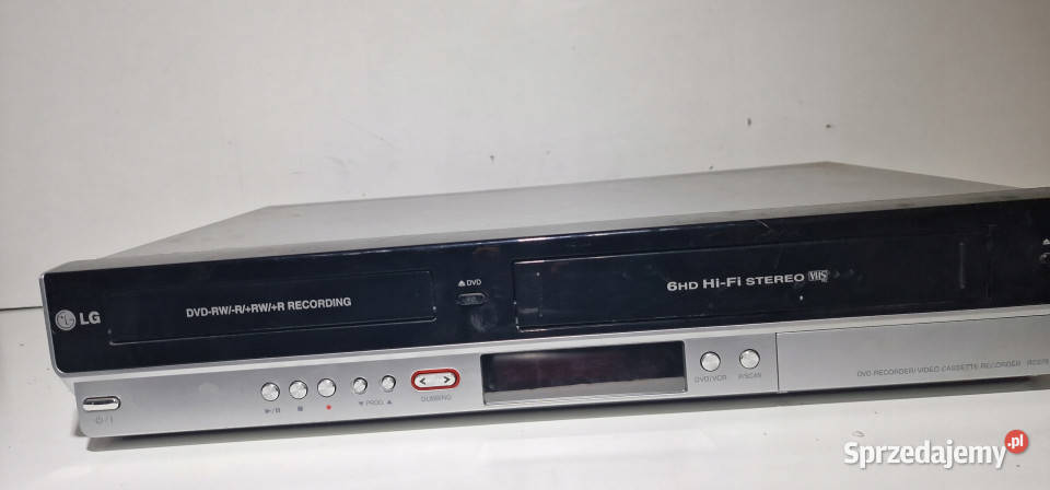 Video magnetowid KOMBO LG RC278 VHS DVD Międzychód
