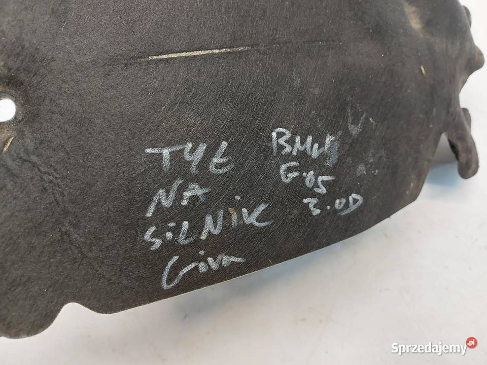 BMW G05 X5 30d 2019r WYGŁUSZENIE OSŁONA SILNIKA osobowe Pozostałe dolnośląskie