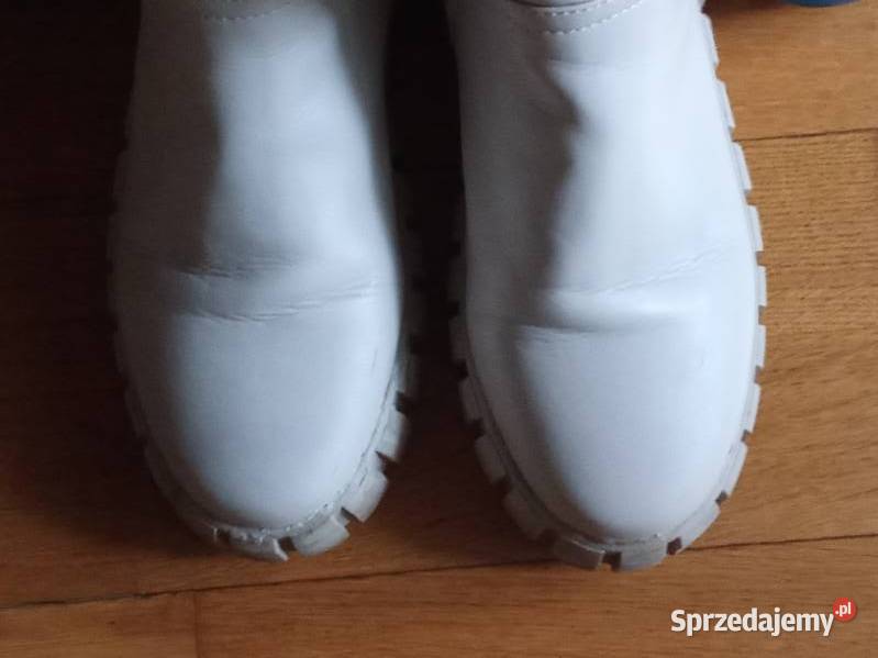 Kozaki damskie Potocki 40 obuwie zimowe obuwie skóra ekologiczna Kozaki Łódź