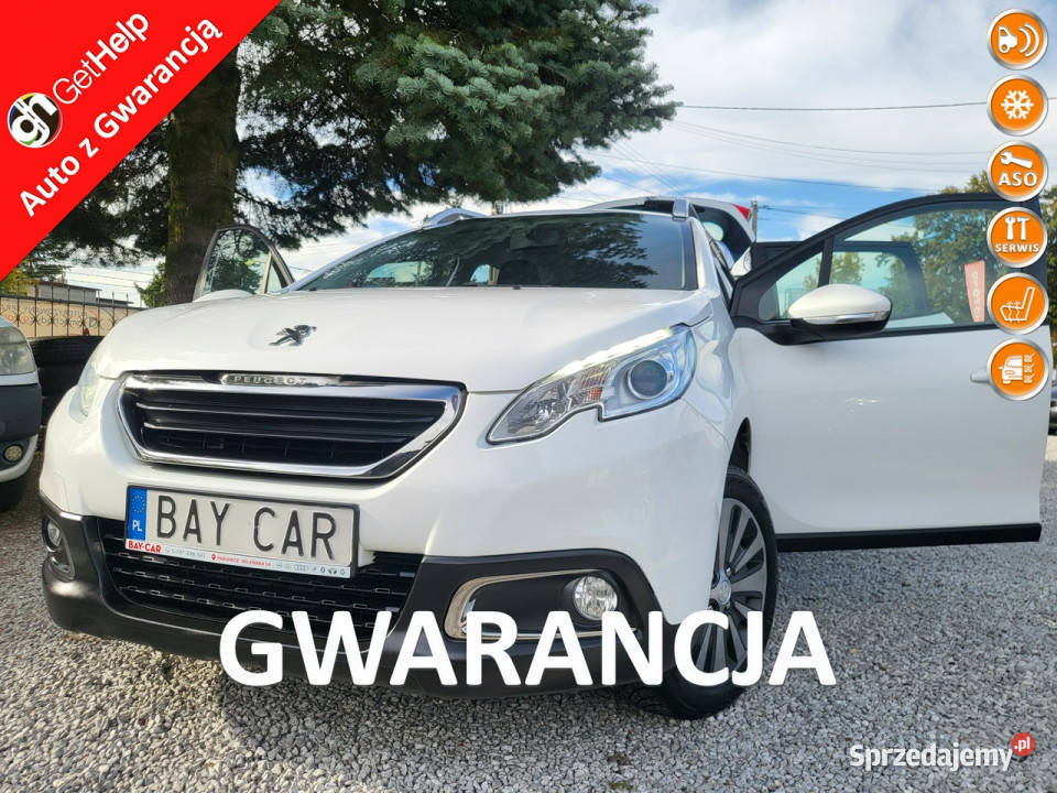 Peugeot 2008 16 HDI 100 ASO TUV Z Niemiec Opłaty nieuszkodzony łódzkie Pabianice