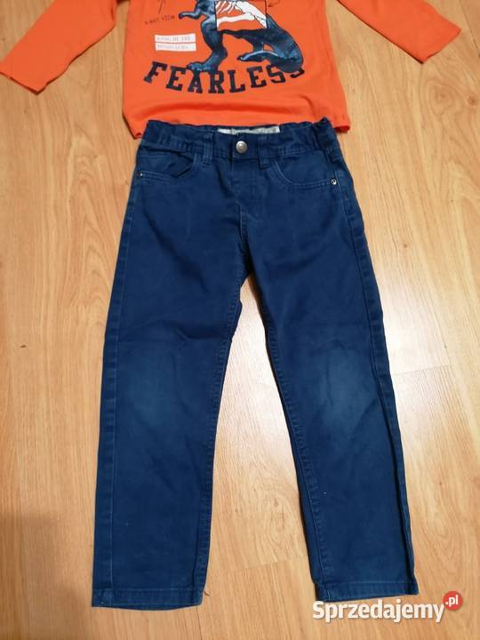 Komplet spodnie bluzeczka 116