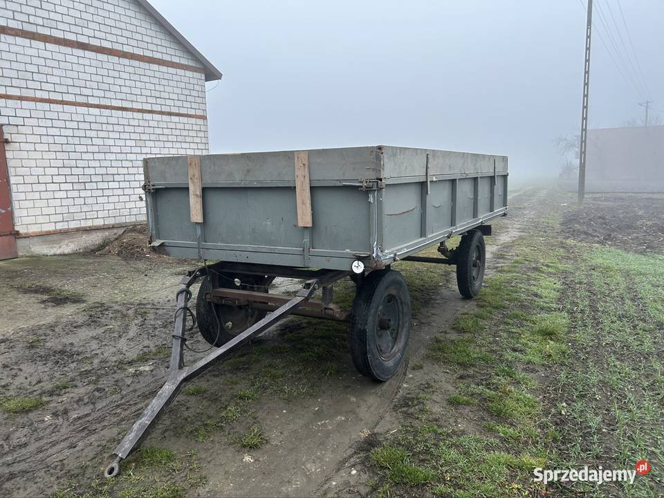 Przyczepa rolnicza skrzynia zabudowa burty do Jarochów sprzedam
