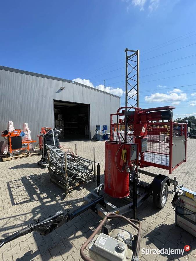 Winda budowlana Steinweg Optilift 500 wciągarka pełny VAT Ślesin