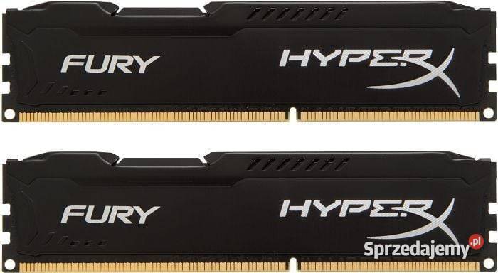 32 GB RAM 4x8GB Kingston Fury HyperX DDR3 Pamięci dolnośląskie Jelenia Góra
