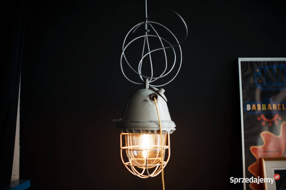 Lampa loft przemysłowa przeciwwybuchowa vintage