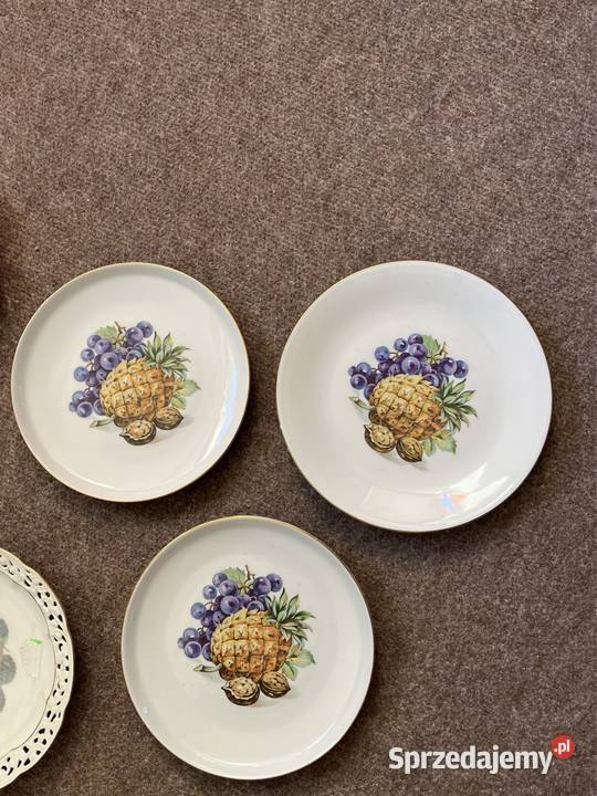 Talerzyk deserowy Syg Colditz Owoce Biała Gdańsk sprzedam