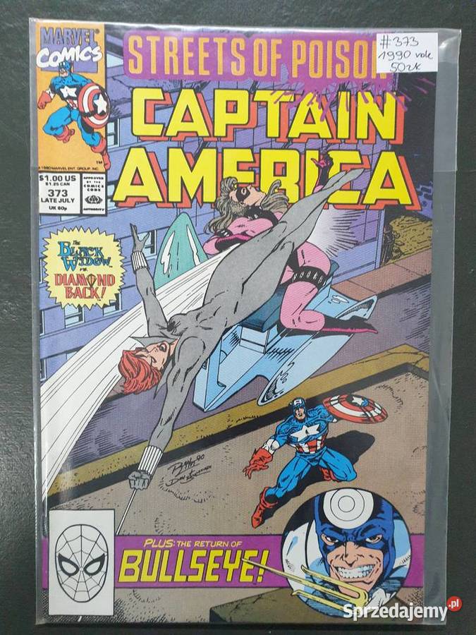 Captain America 6 starych komiksów USA Marvel