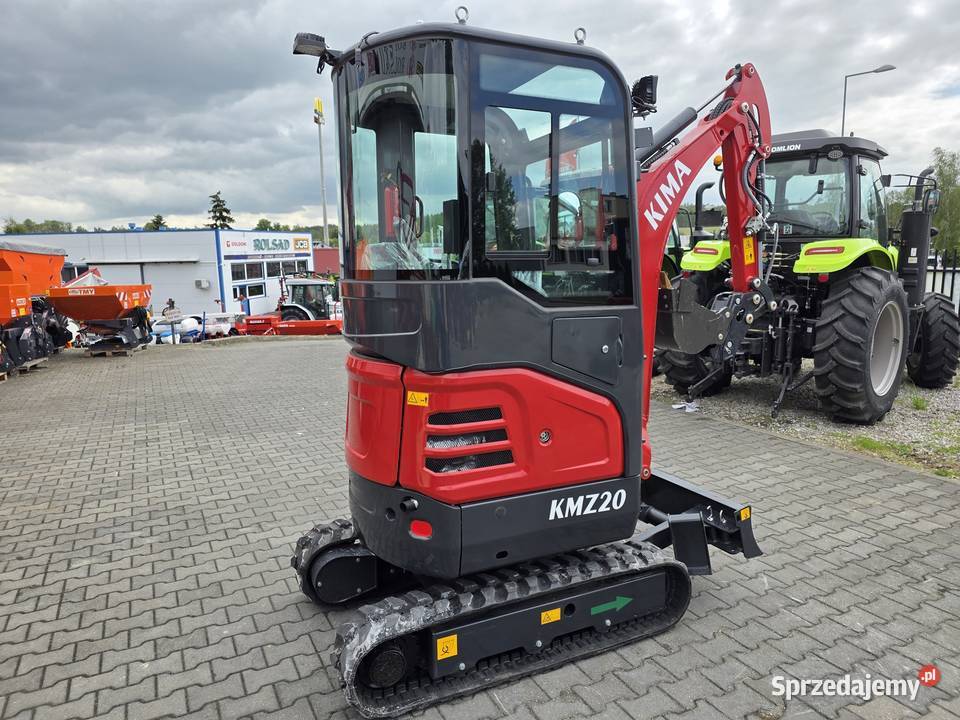 NOWA Minikoparka KIMA KMZ20 silnik KUBOTA Rawa Mazowiecka