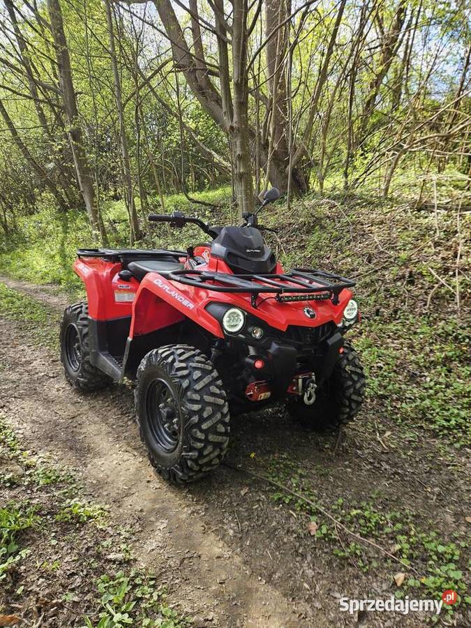 Can am outlander 450 G2 zarejestrowany 4x4 quad nieuszkodzony sprzedam